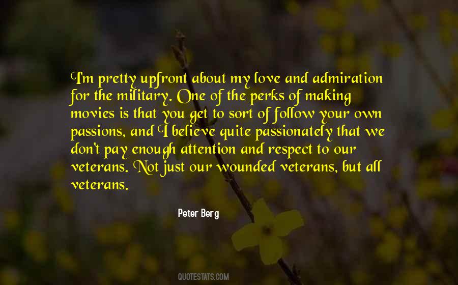 Quotes About Wounded Veterans #1598813
