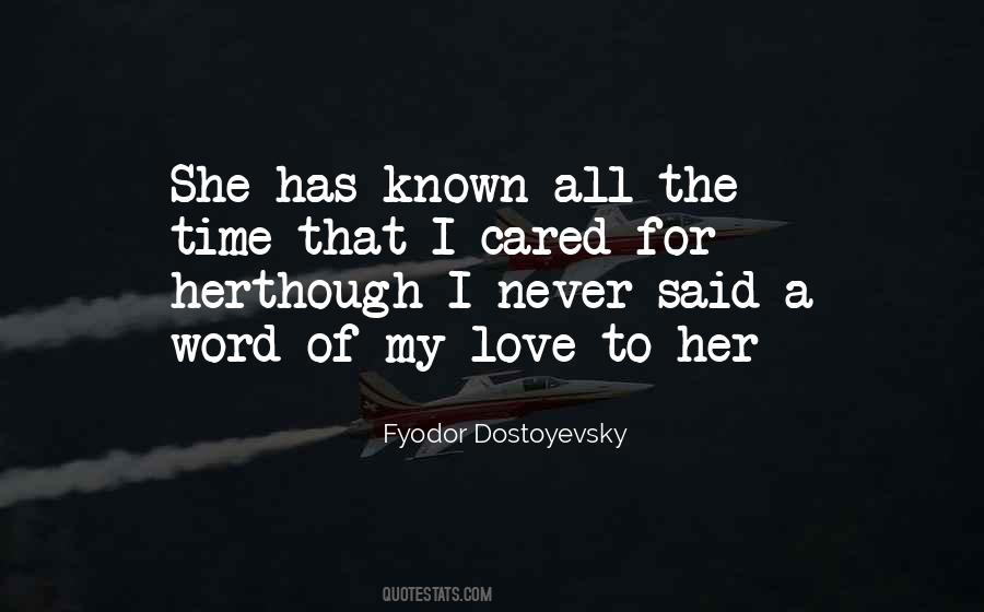 Quotes About Love To Her #582773
