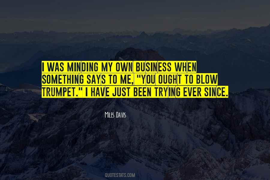 Minding Mine Quotes #97901