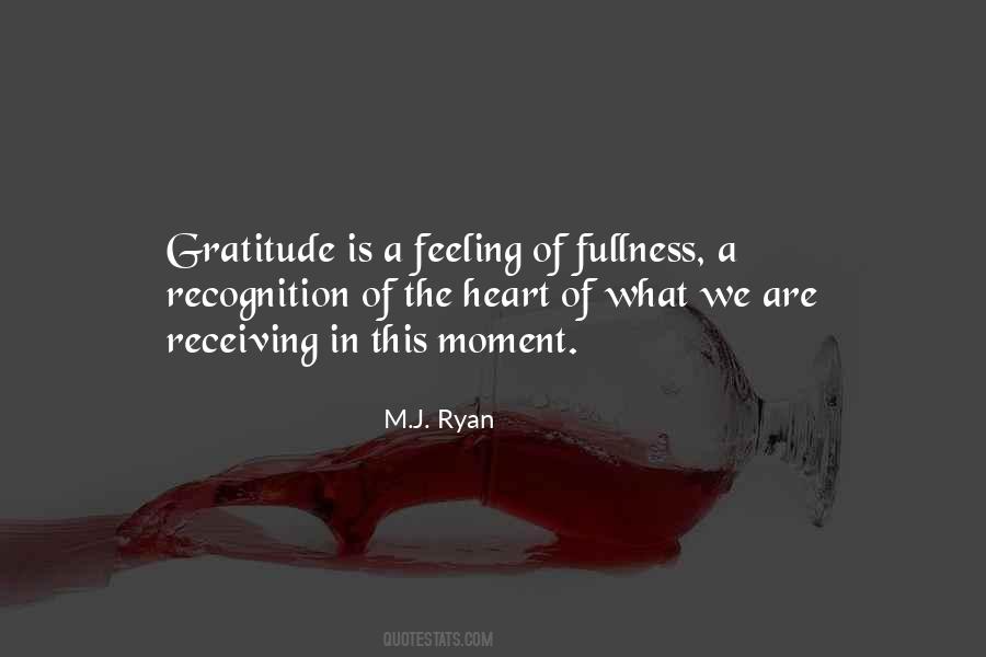 Feeling Of Gratitude Quotes #26904