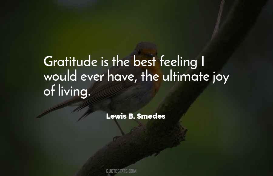 Feeling Of Gratitude Quotes #712850