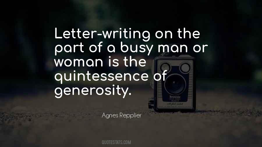 Quotes About Letter Writing #150641