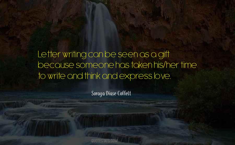 Quotes About Letter Writing #764540