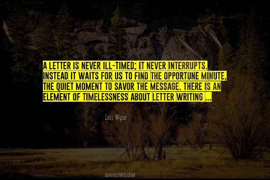 Quotes About Letter Writing #813664