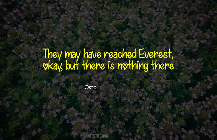 Quotes About Everest #216212