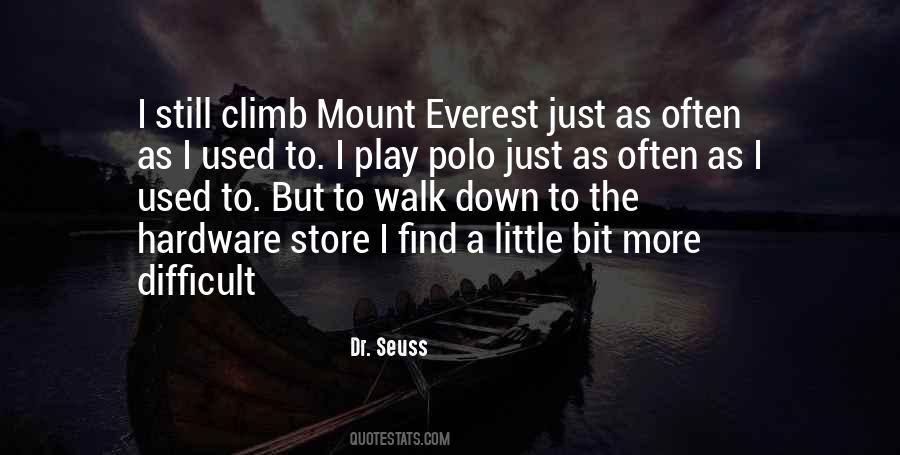 Quotes About Everest #411647