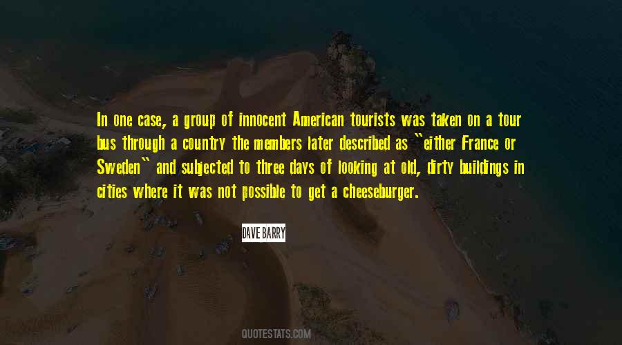 Quotes About American Tourists #41565