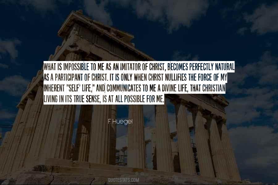 Living A Christian Life Quotes #1273373