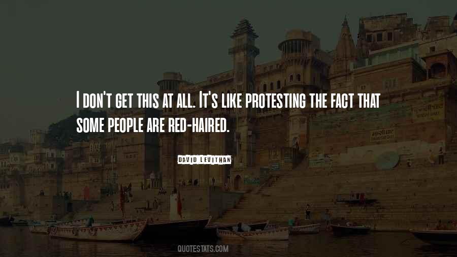 Quotes About Protesting #908556