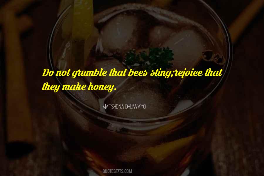 Quotes About Honey Bees #148595