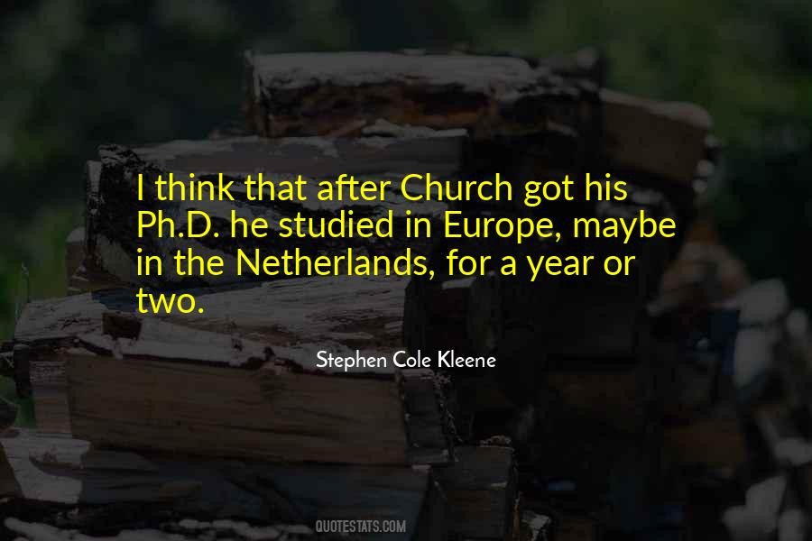 Quotes About The Netherlands #698418