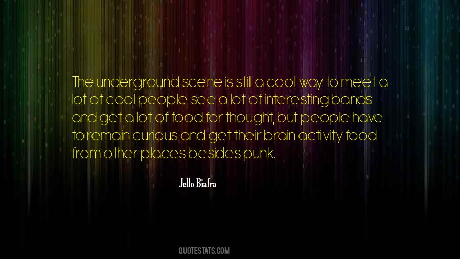 Quotes About Underground #303333