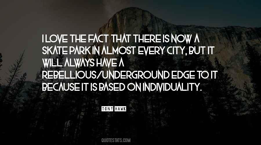 Quotes About Underground #61944