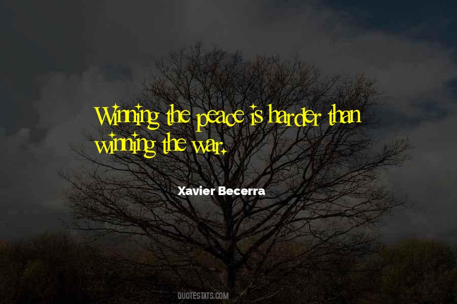 Quotes About Winning War #195794