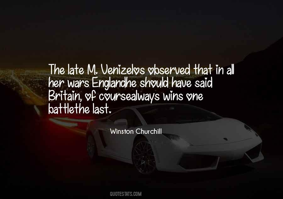 Quotes About Winning War #268037
