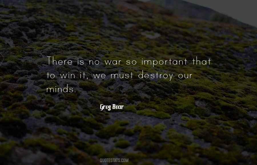 Quotes About Winning War #364819