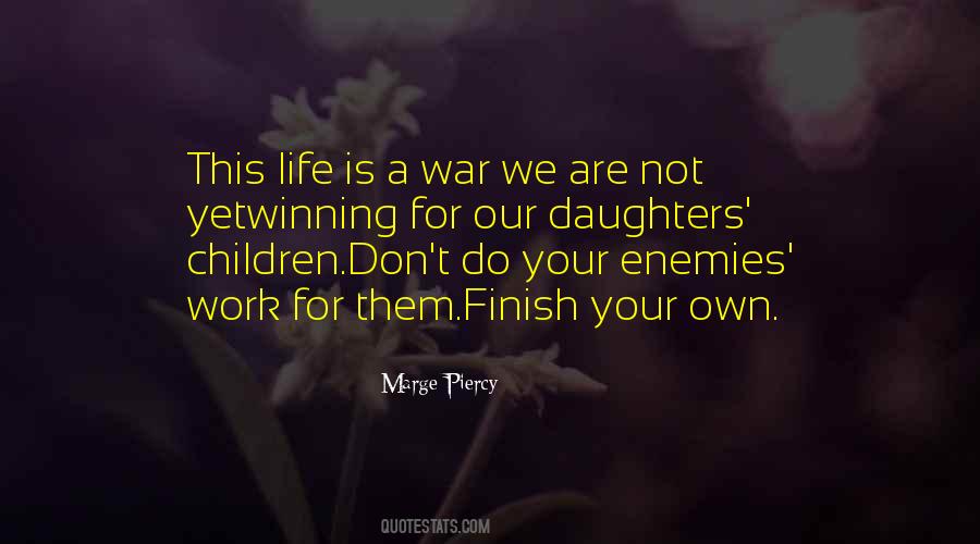 Quotes About Winning War #470904