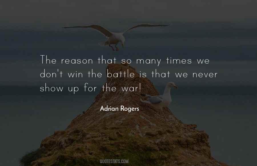 Quotes About Winning War #675541
