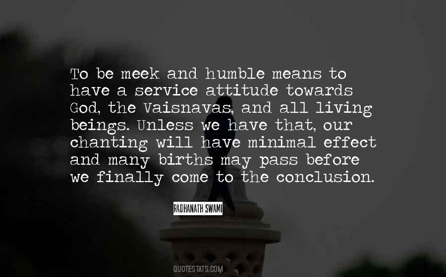 Quotes About Humble Service #1670754