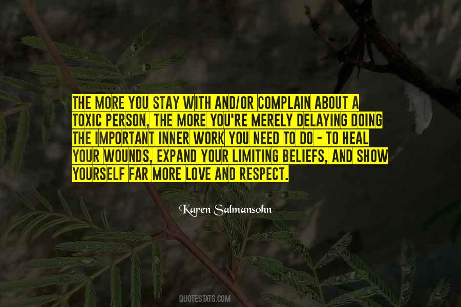 Quotes About Self Limiting Beliefs #762325