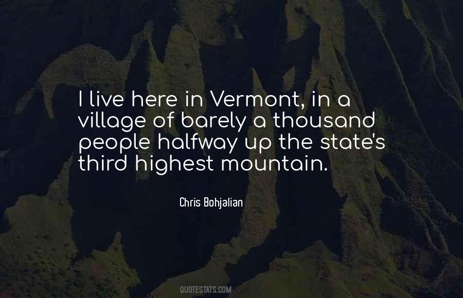 Quotes About Vermont #1813472