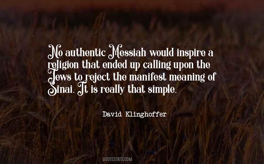 Quotes About Messiah #36308
