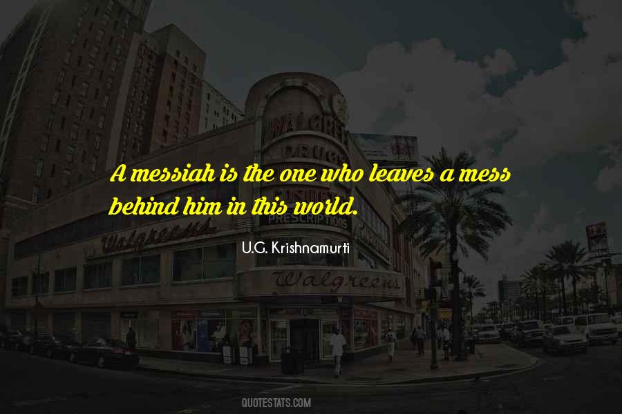 Quotes About Messiah #398809