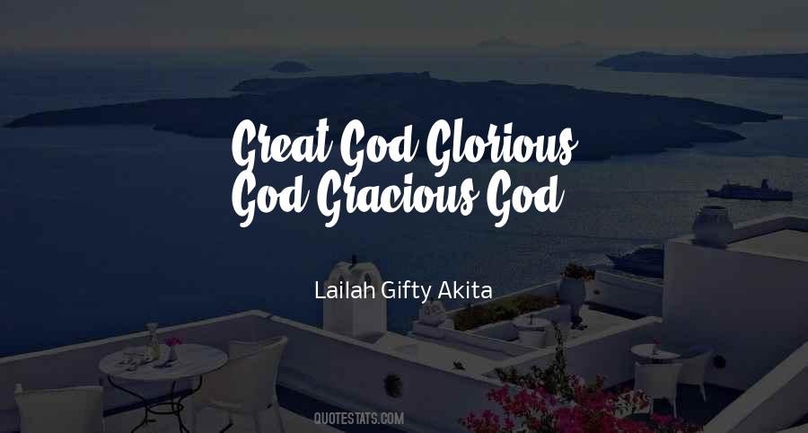 Quotes About Great God #1112839