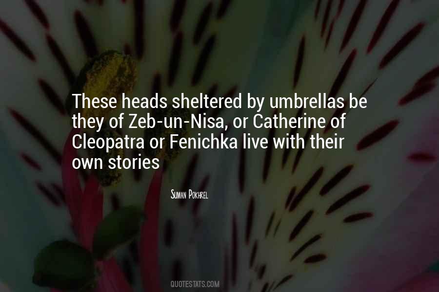 Quotes About Umbrellas #1499238