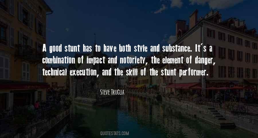 Quotes About Style And Substance #306489
