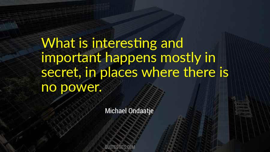 Quotes About Interesting Places #391919