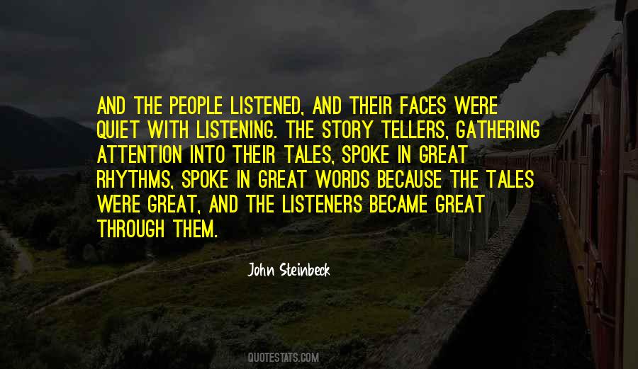 Quotes About Great Listeners #1388118