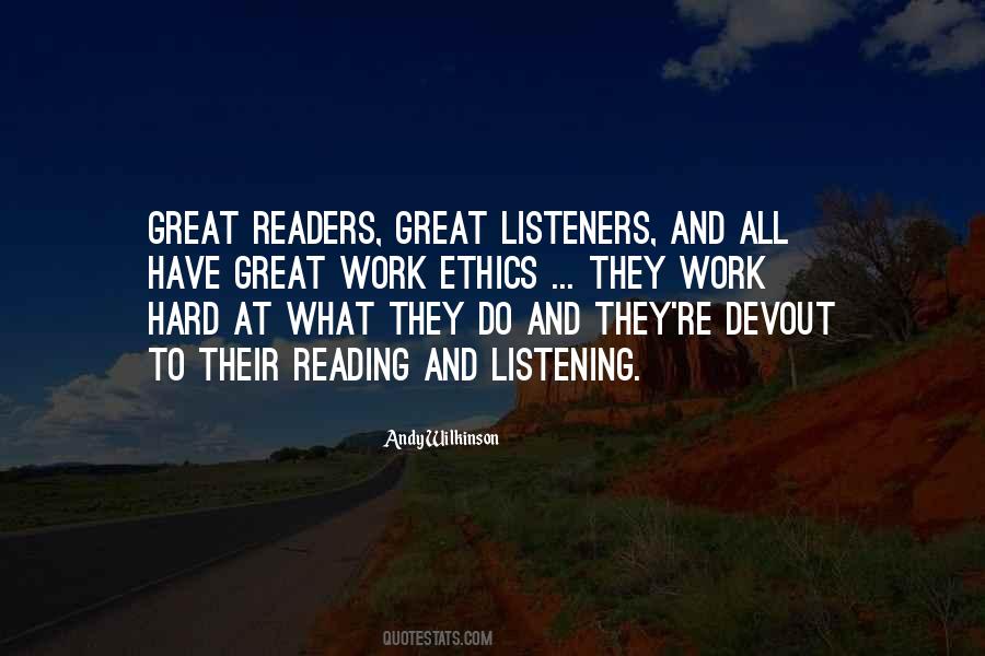 Quotes About Great Listeners #1545305