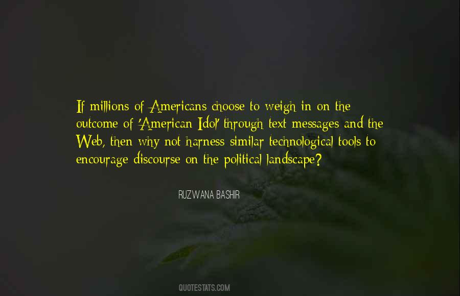 American Landscape Quotes #1361398