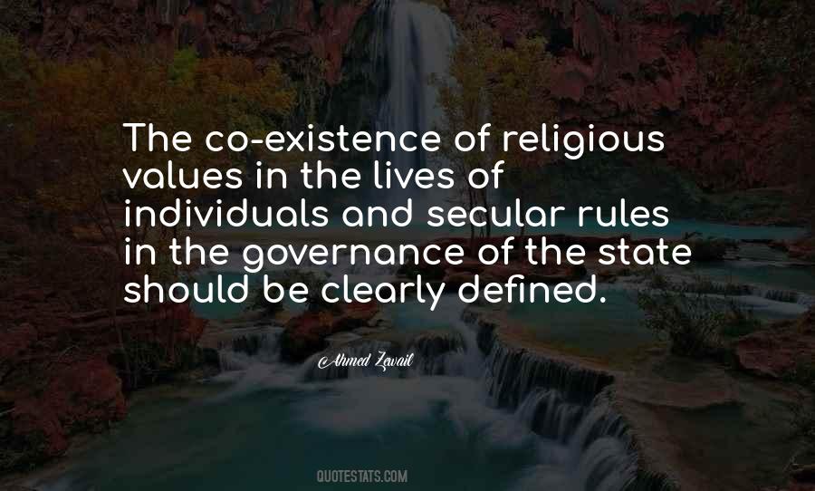 Secular Values Quotes #1068891