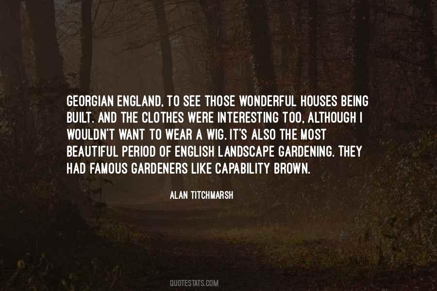 Quotes About English Landscape #956723