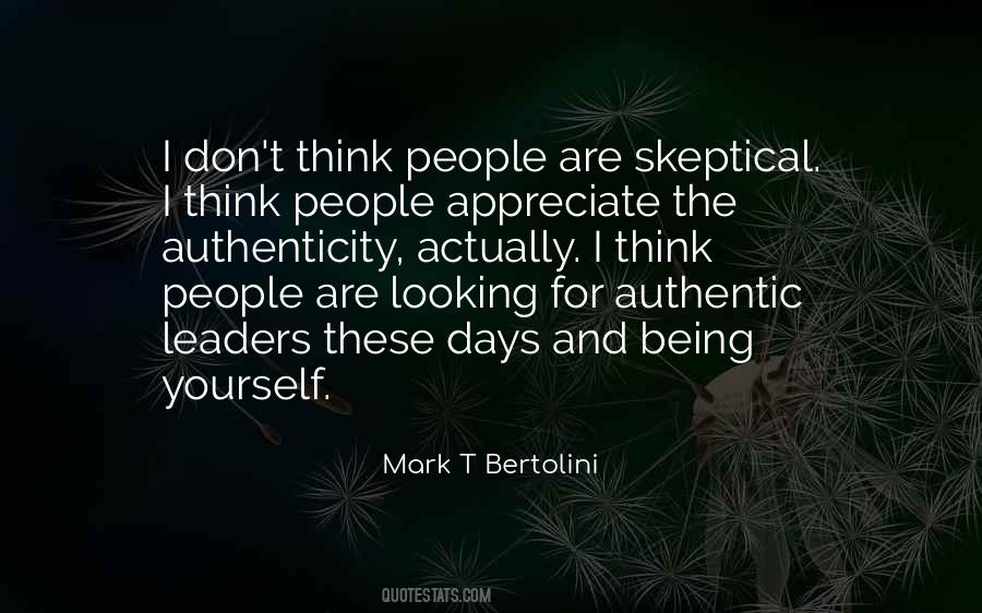 Being Authentic Quotes #1289558