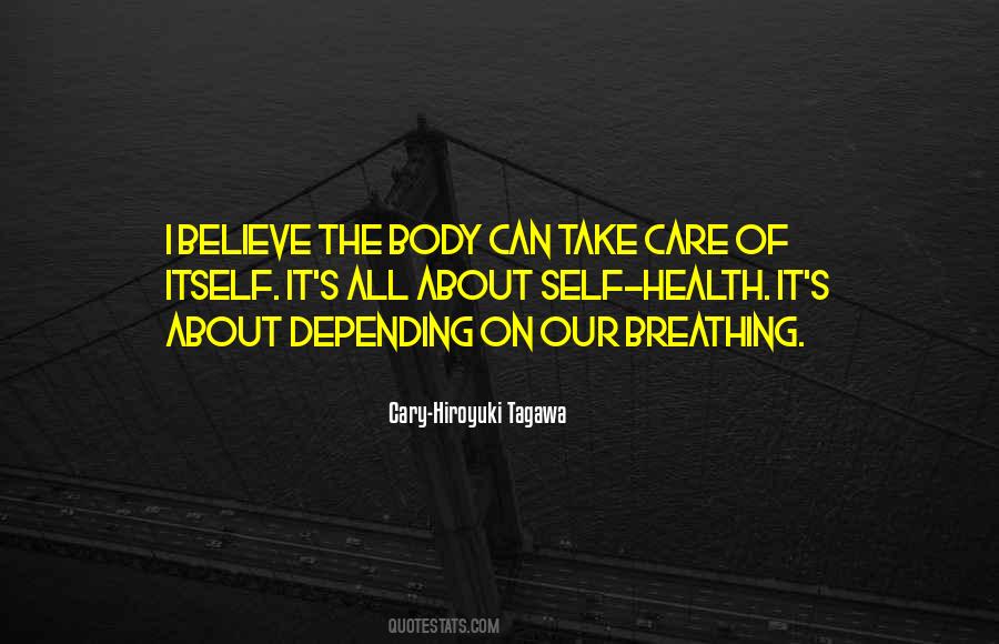 Quotes About Self Health #1295204