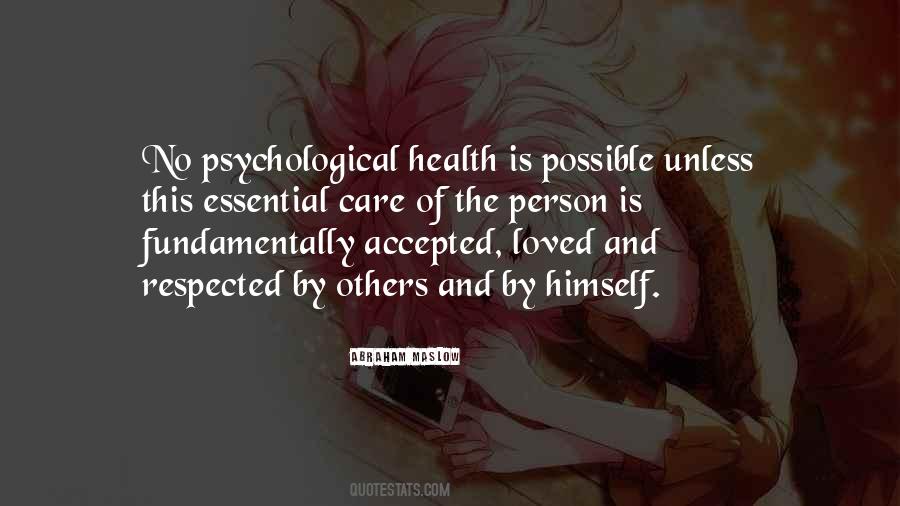 Quotes About Self Health #592203