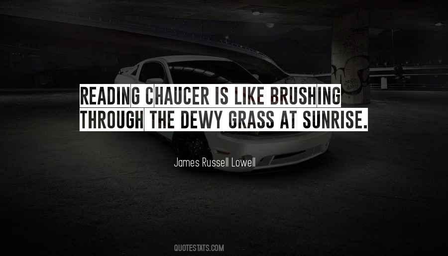 Quotes About Chaucer #490738