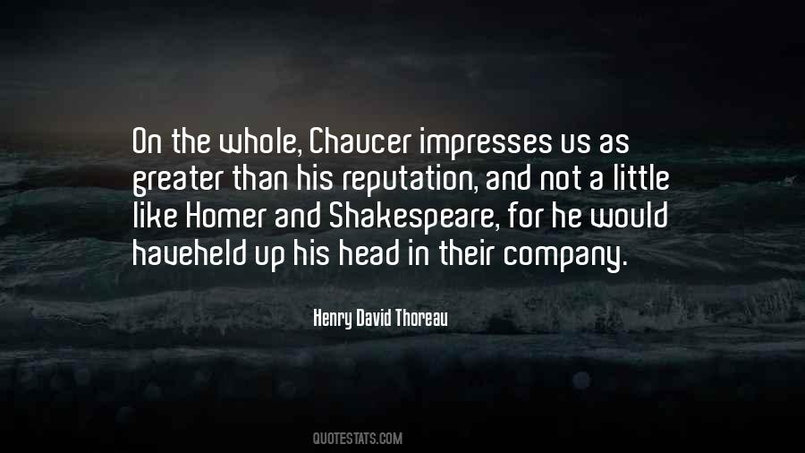 Quotes About Chaucer #892890