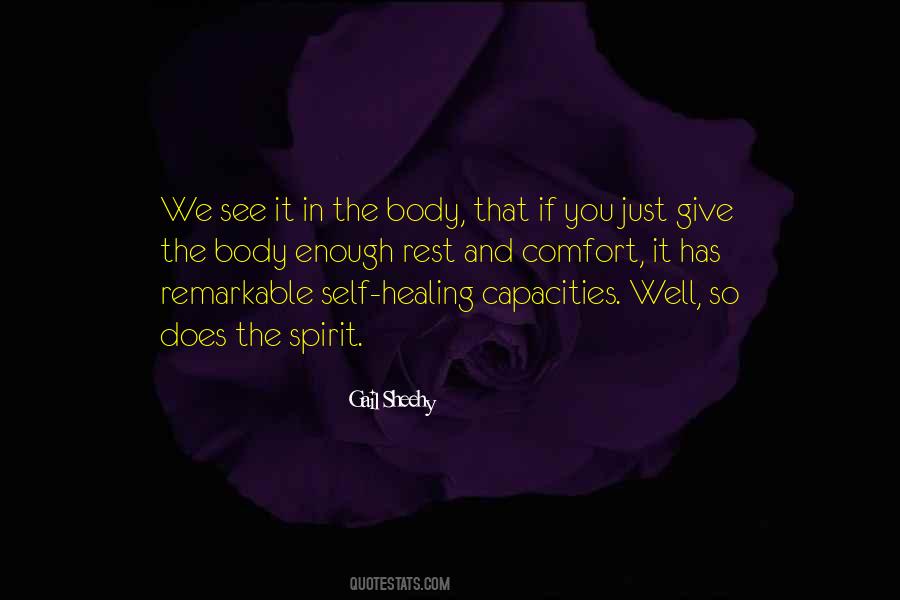 Quotes About Self Healing #615939