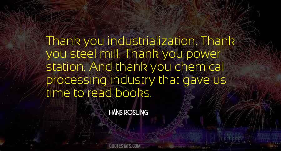 Quotes About Steel Industry #248556