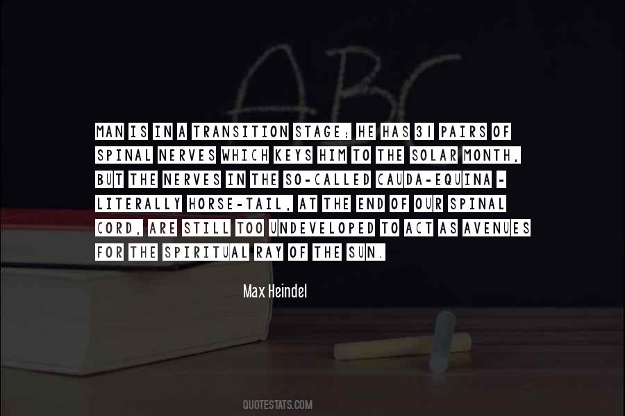Cauda Equina Quotes #749777