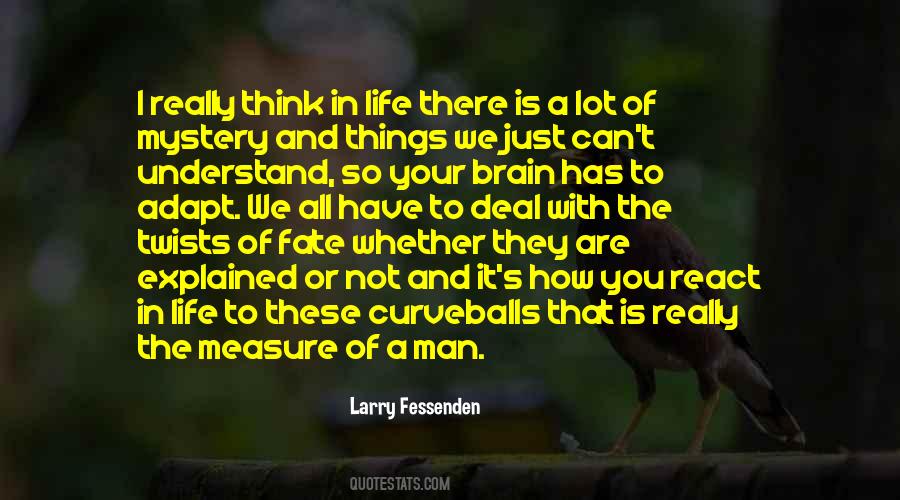 Quotes About Curveballs #176583