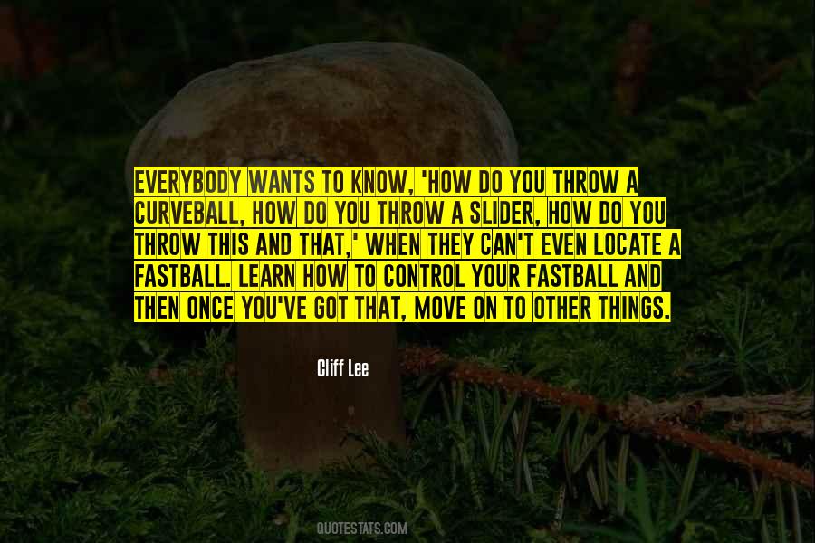 Quotes About Curveballs #1842939