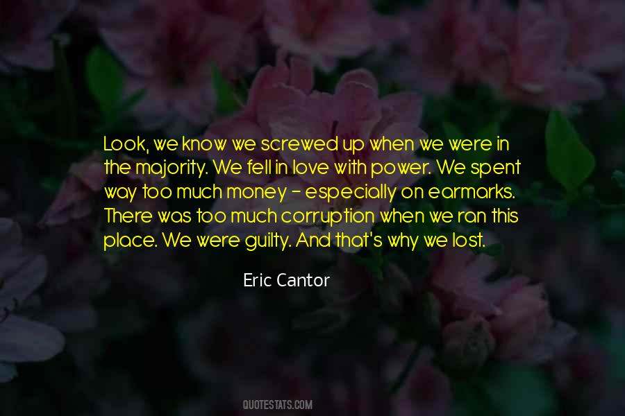 Quotes About Earmarks #194012