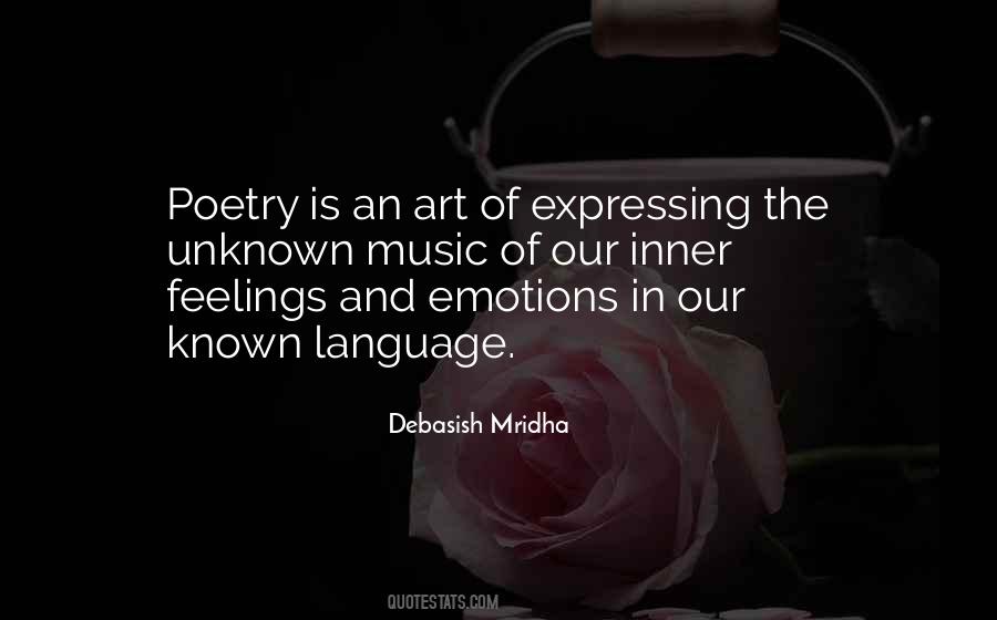Quotes About Expressing Emotions #1348070