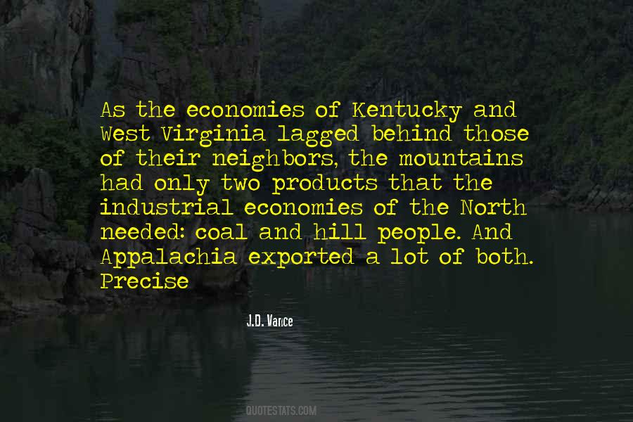 Quotes About Appalachia #147530