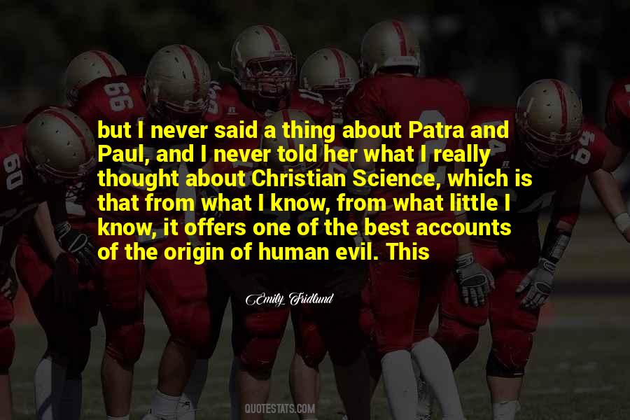 Evil Science Quotes #303635